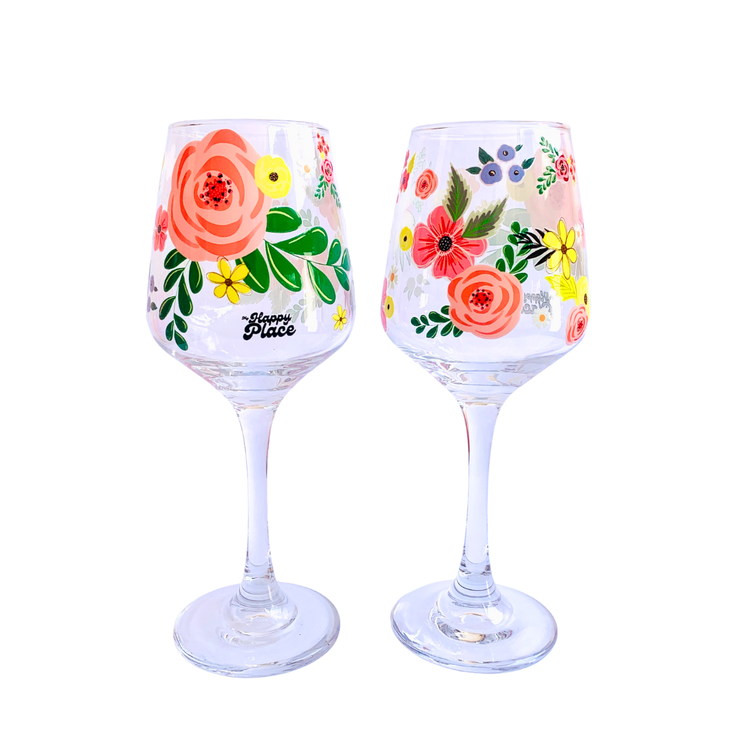 Set 2 Copa Vino Bouquet
