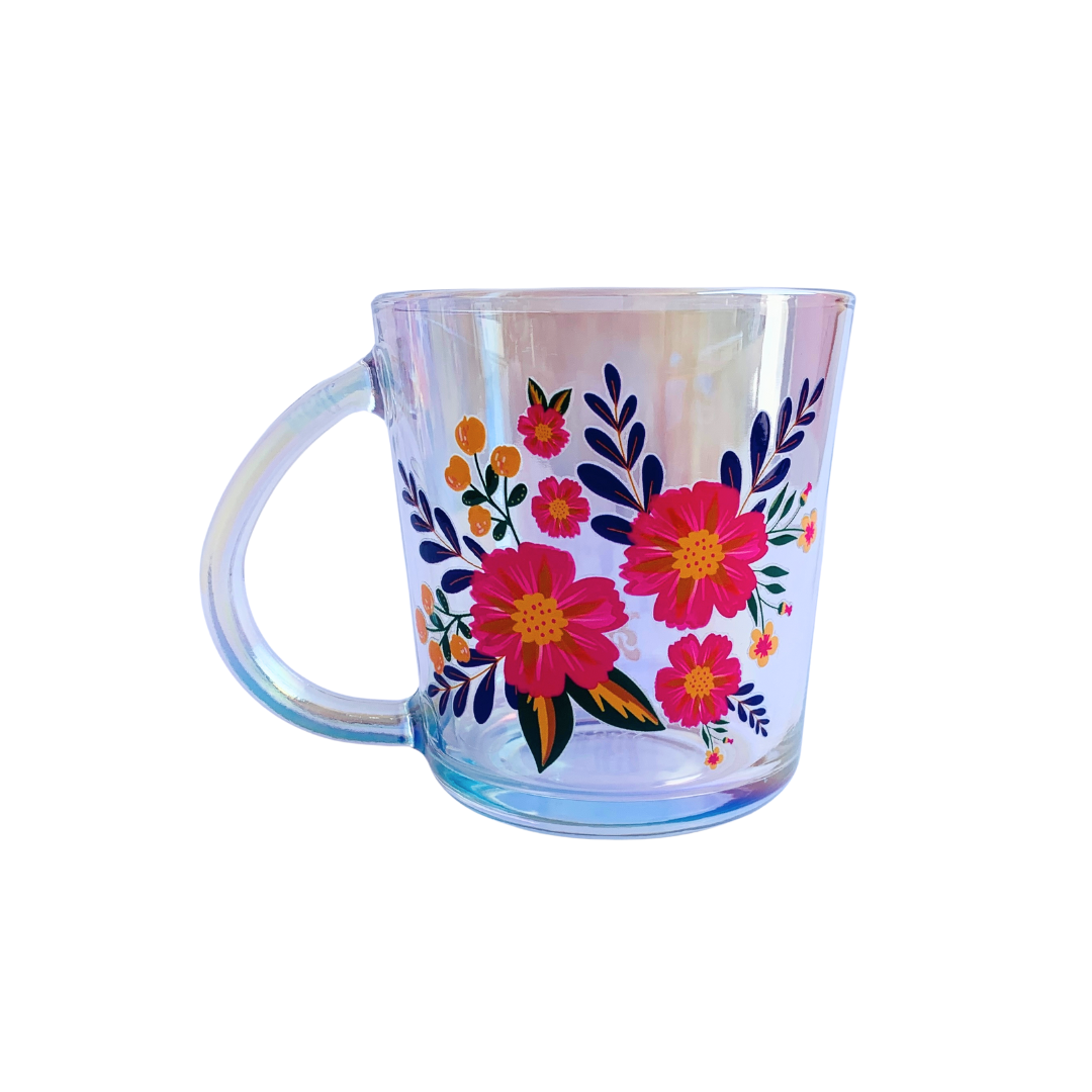 Tazón Tornasol Flor