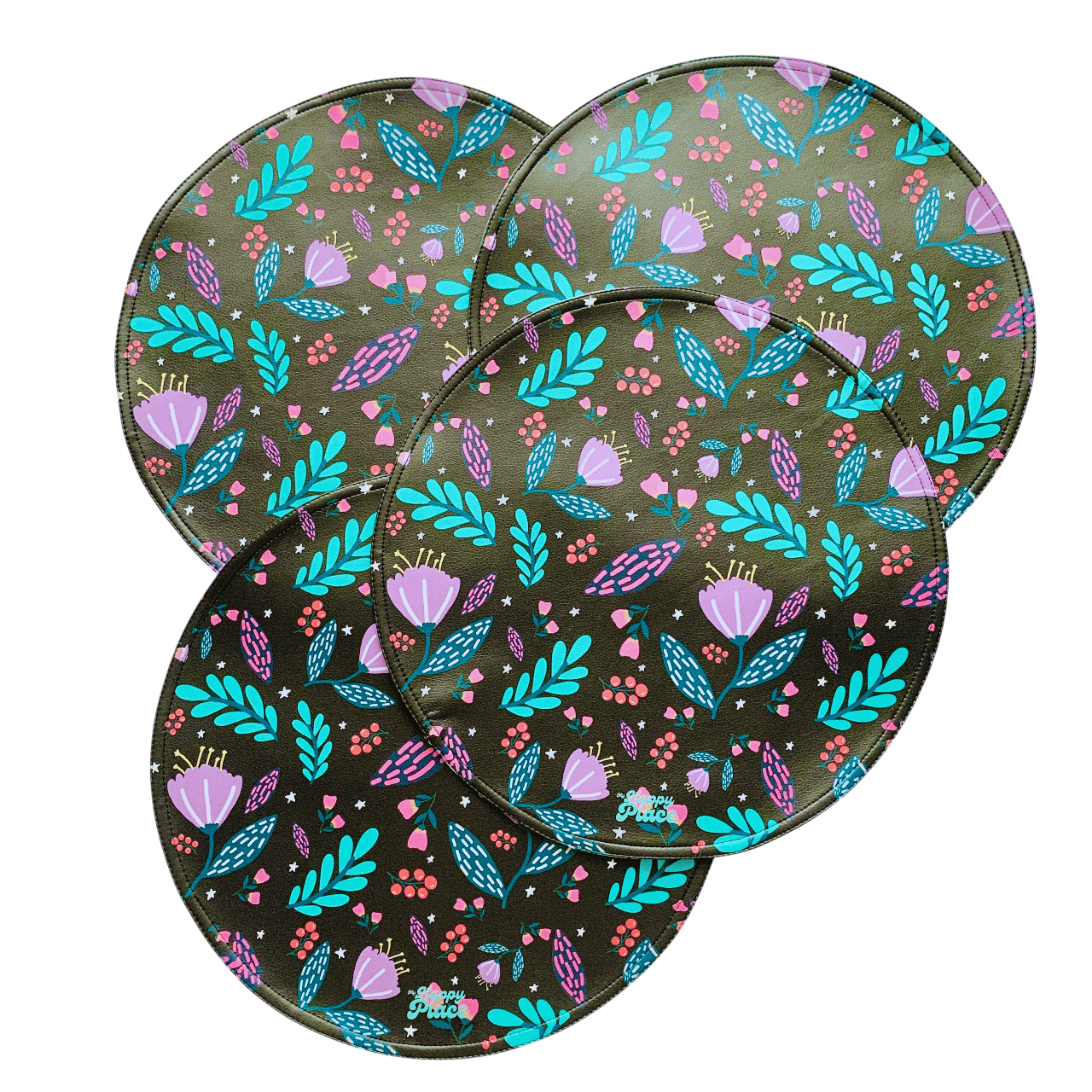 Set 4 individuales redondo Lulú