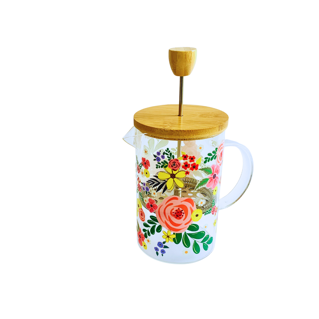 Cafetera vidrio Bouquet