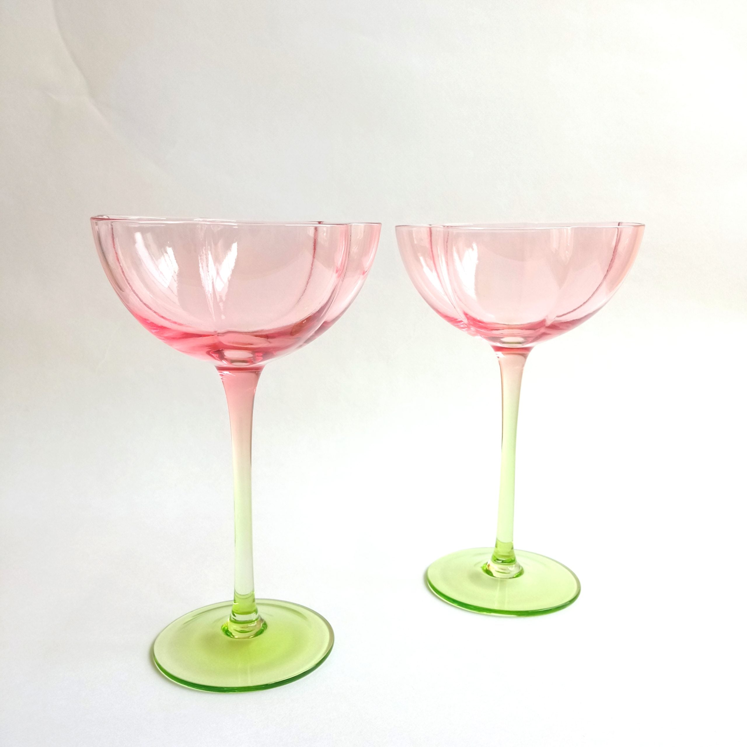 Set 2 Copas Flor Espumante