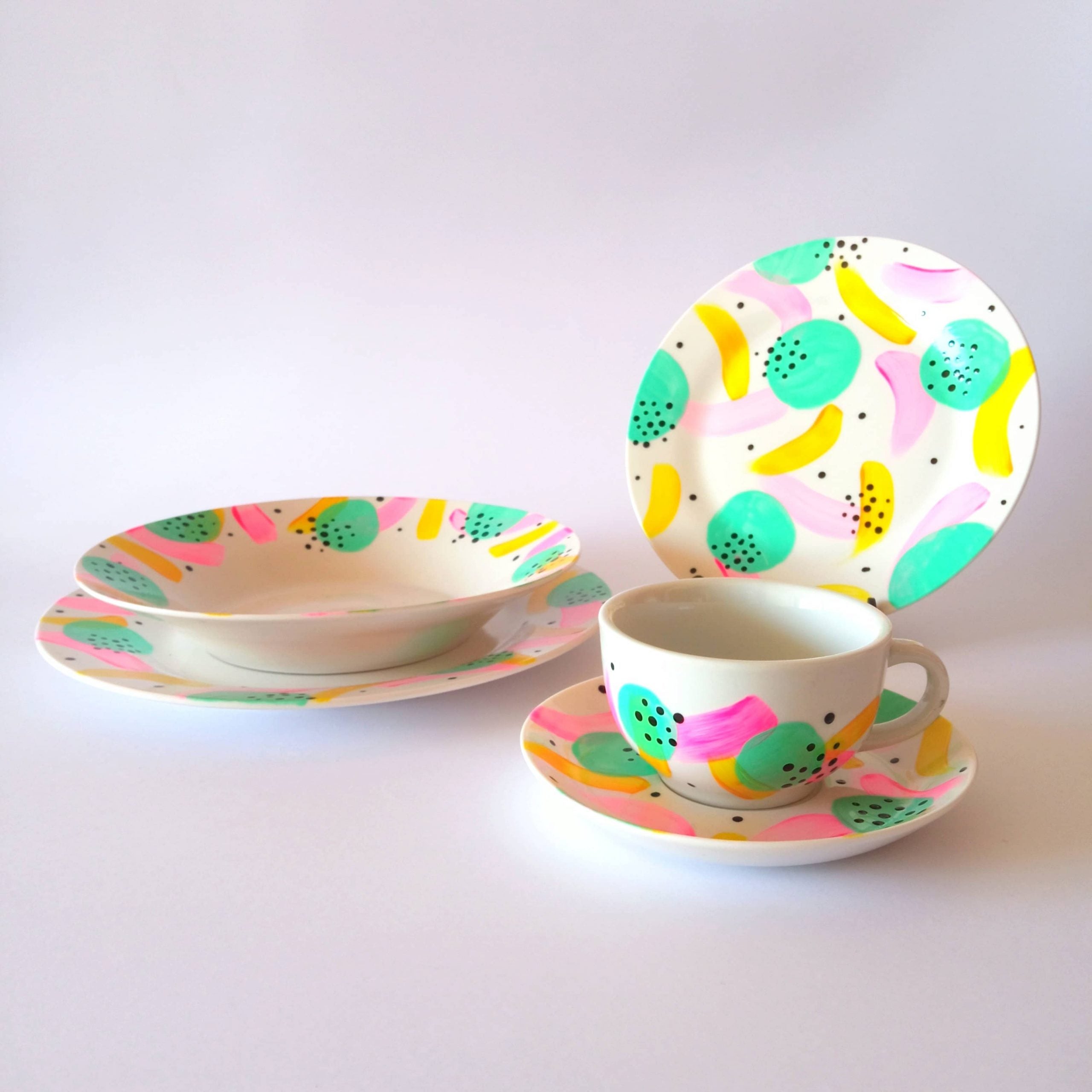 Juego de loza Carnaval