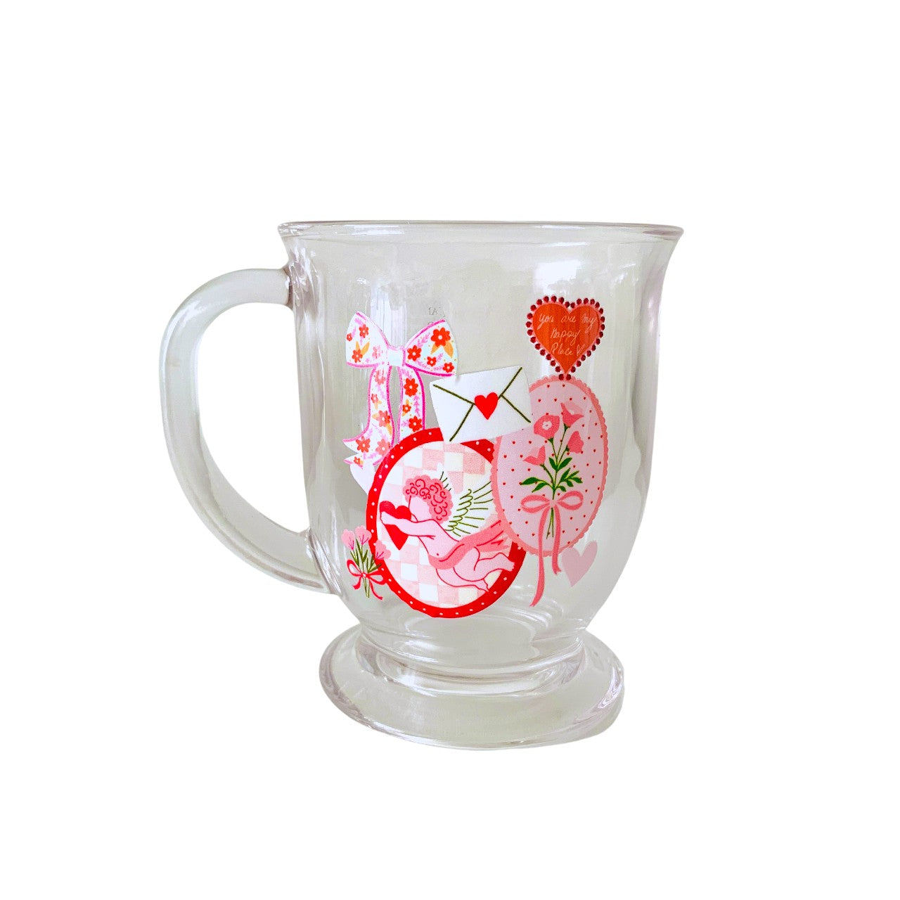 Tazón de vidrio Cupido