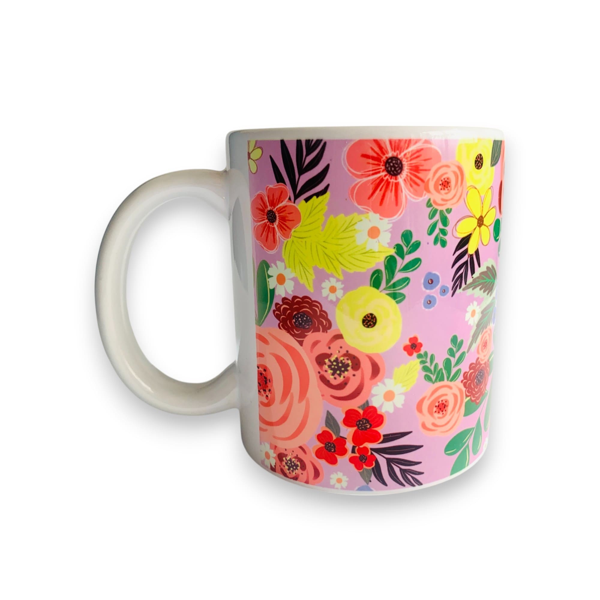 Mug estampado Bouquet