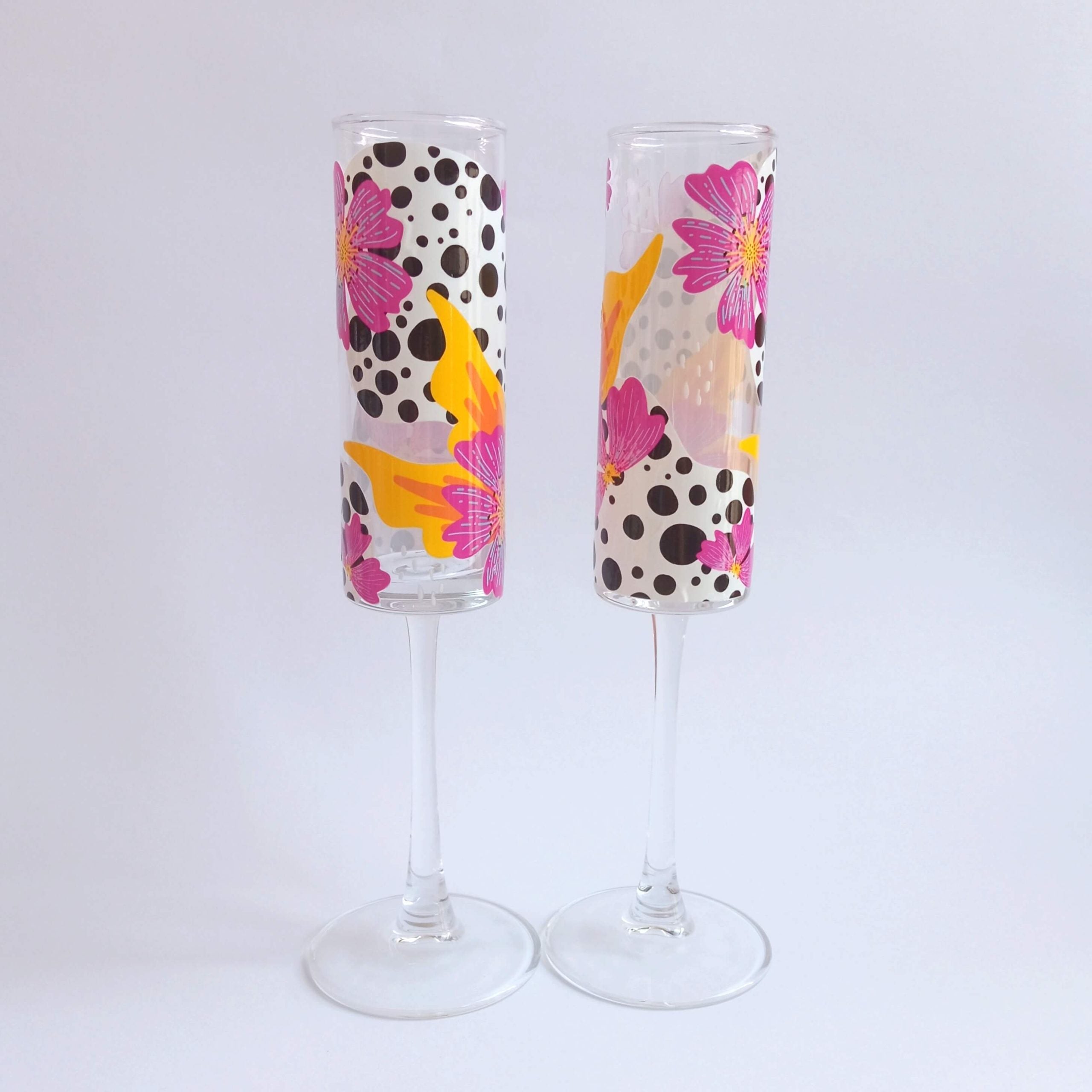 Set 2 Copa Espumante Dot