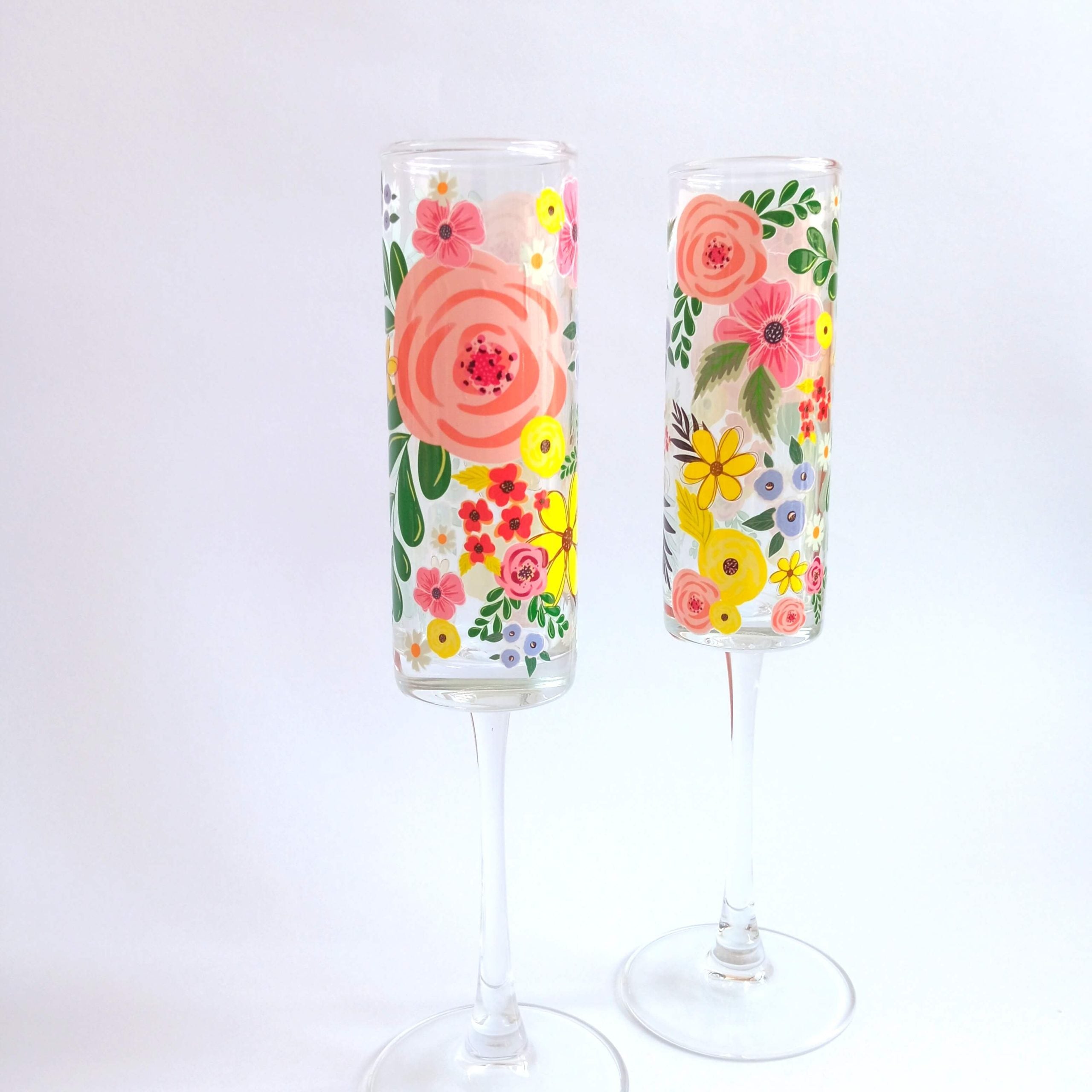 Set 2 Copa Espumante Bouquet