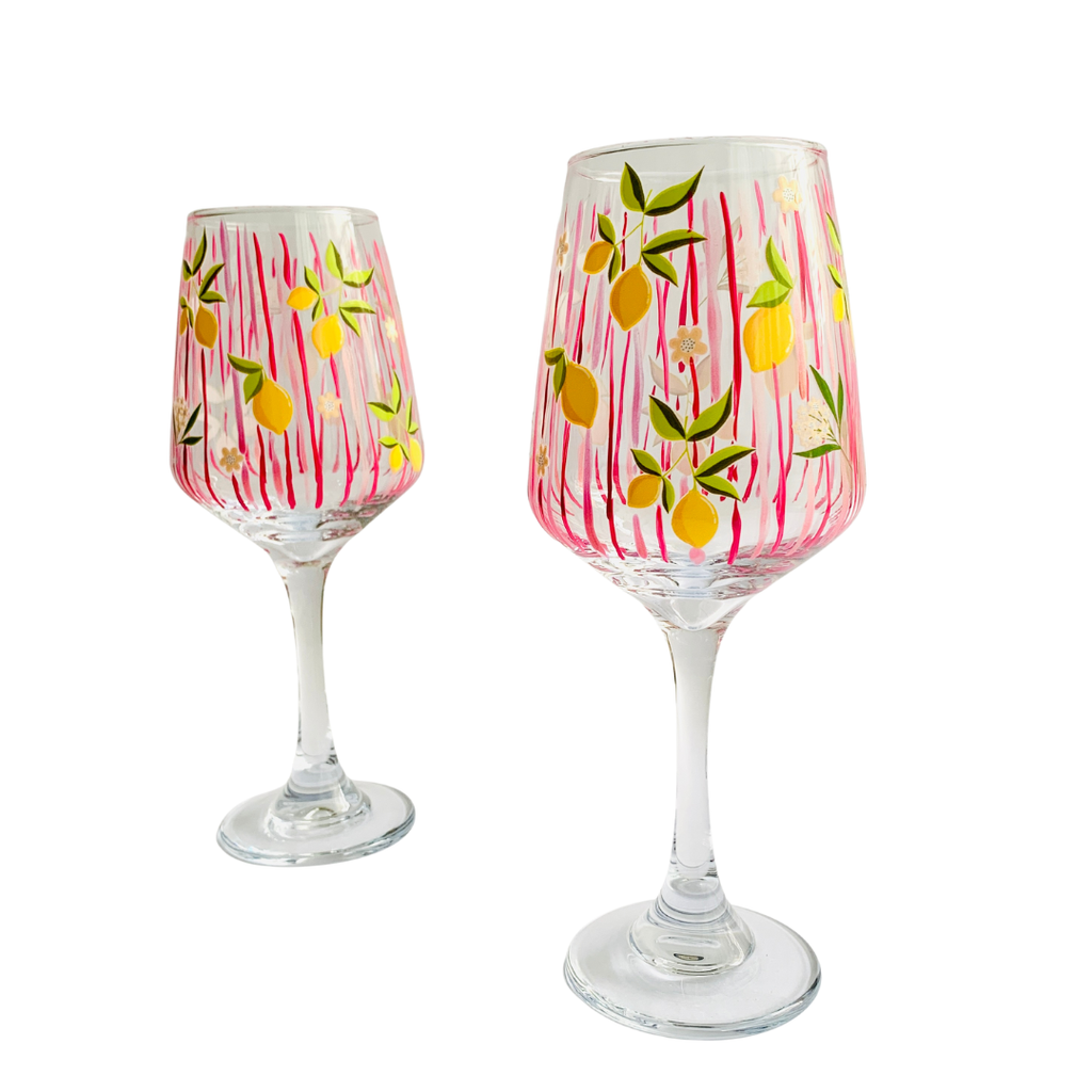 Set 2 Copa Vino Limón