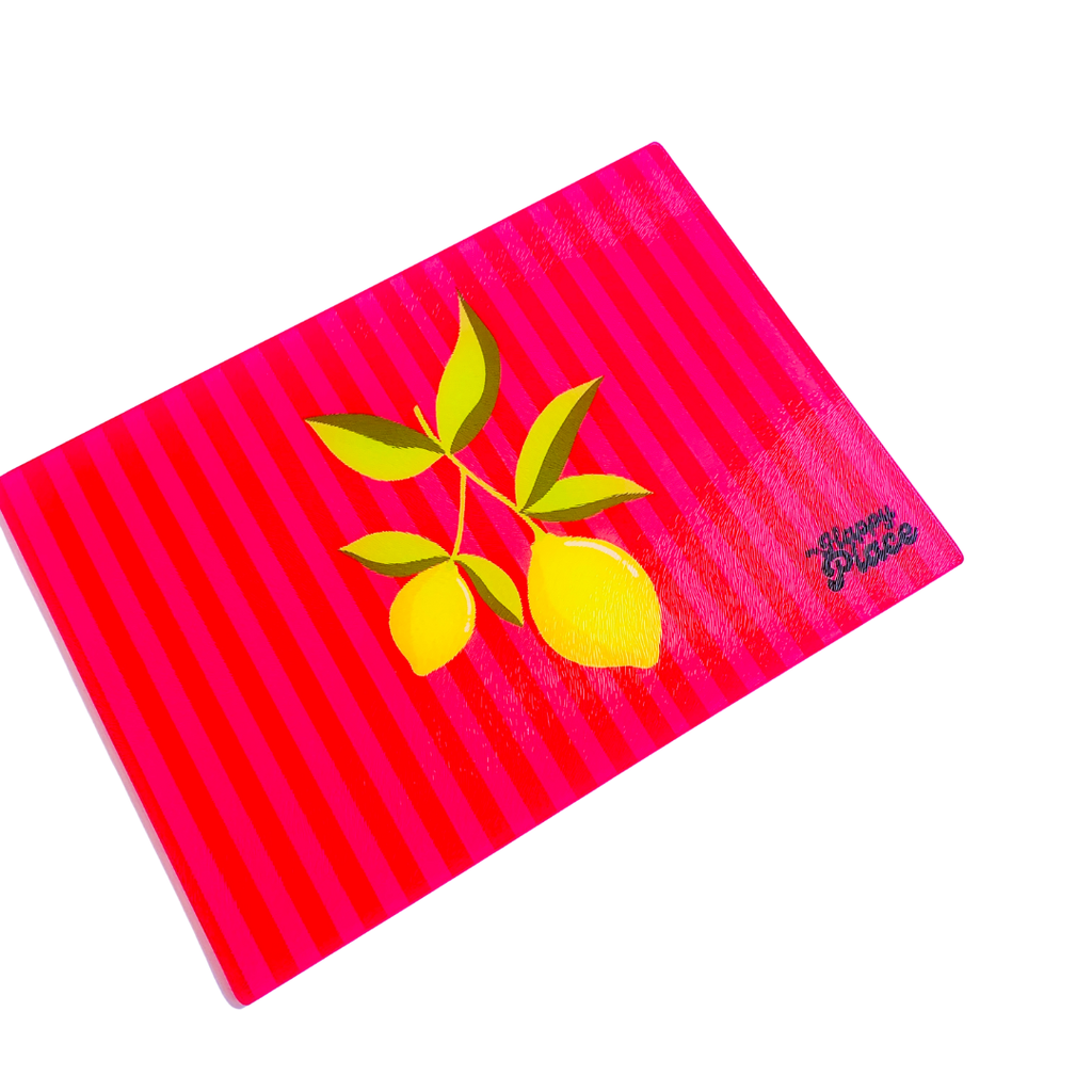 Tabla de vidrio Limón