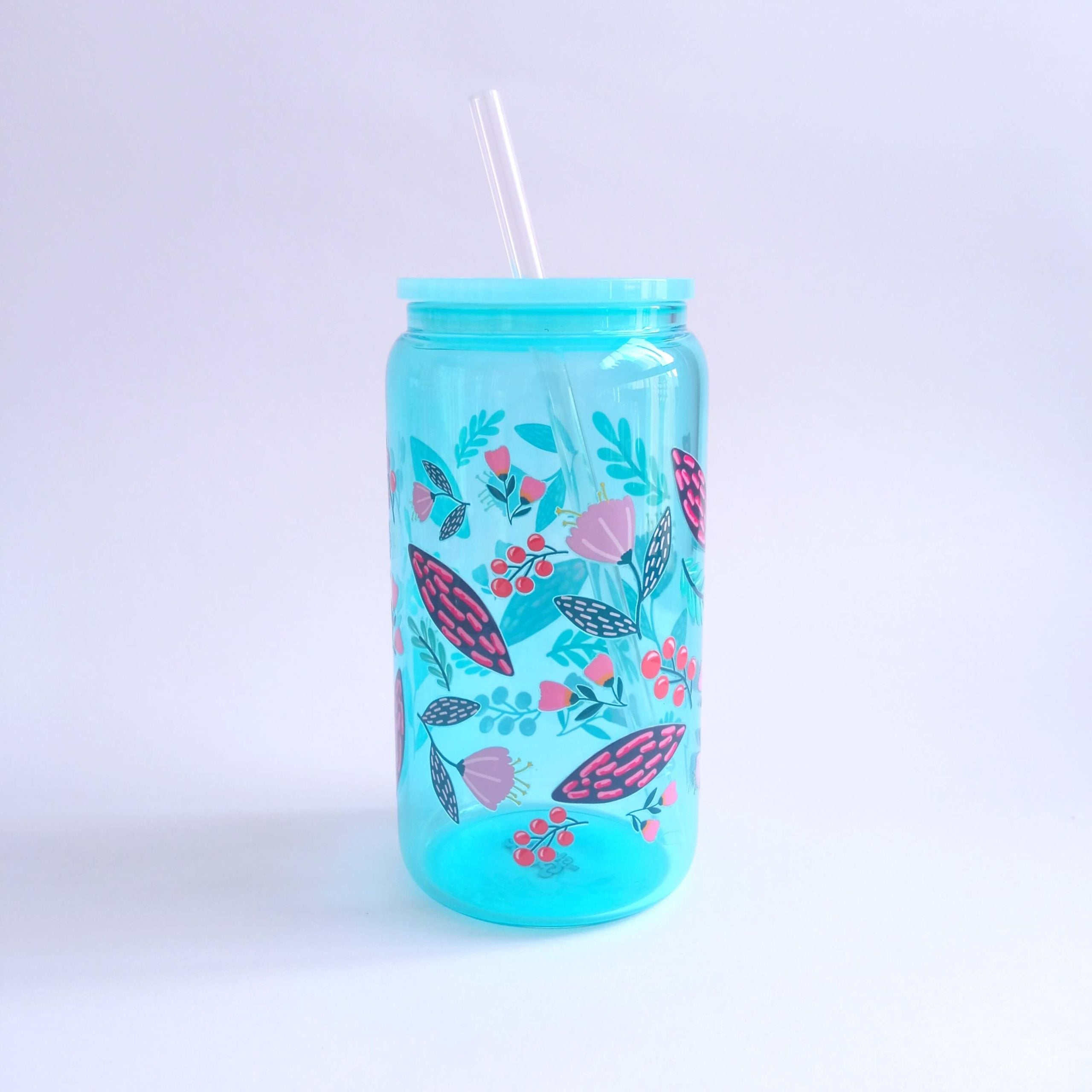 Vaso Lata Vidrio color Lulú