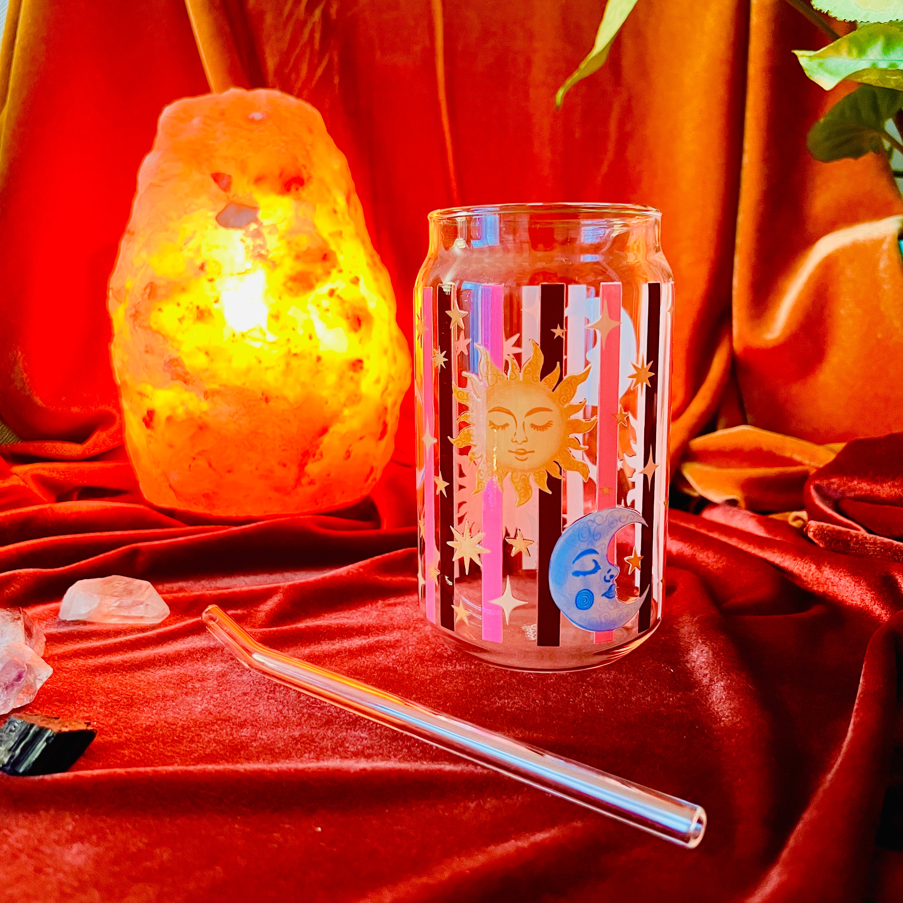 Vaso lata vidrio La hora de los sueños