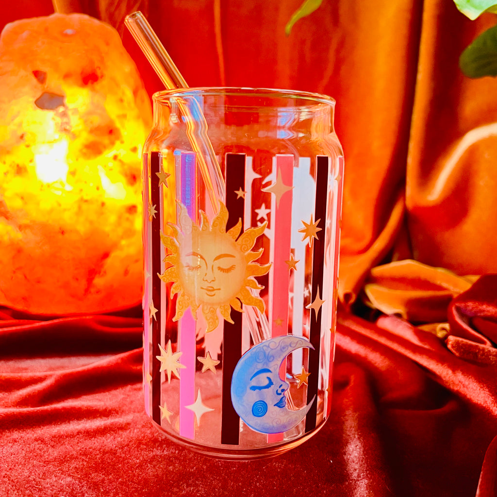 Vaso lata vidrio La hora de los sueños