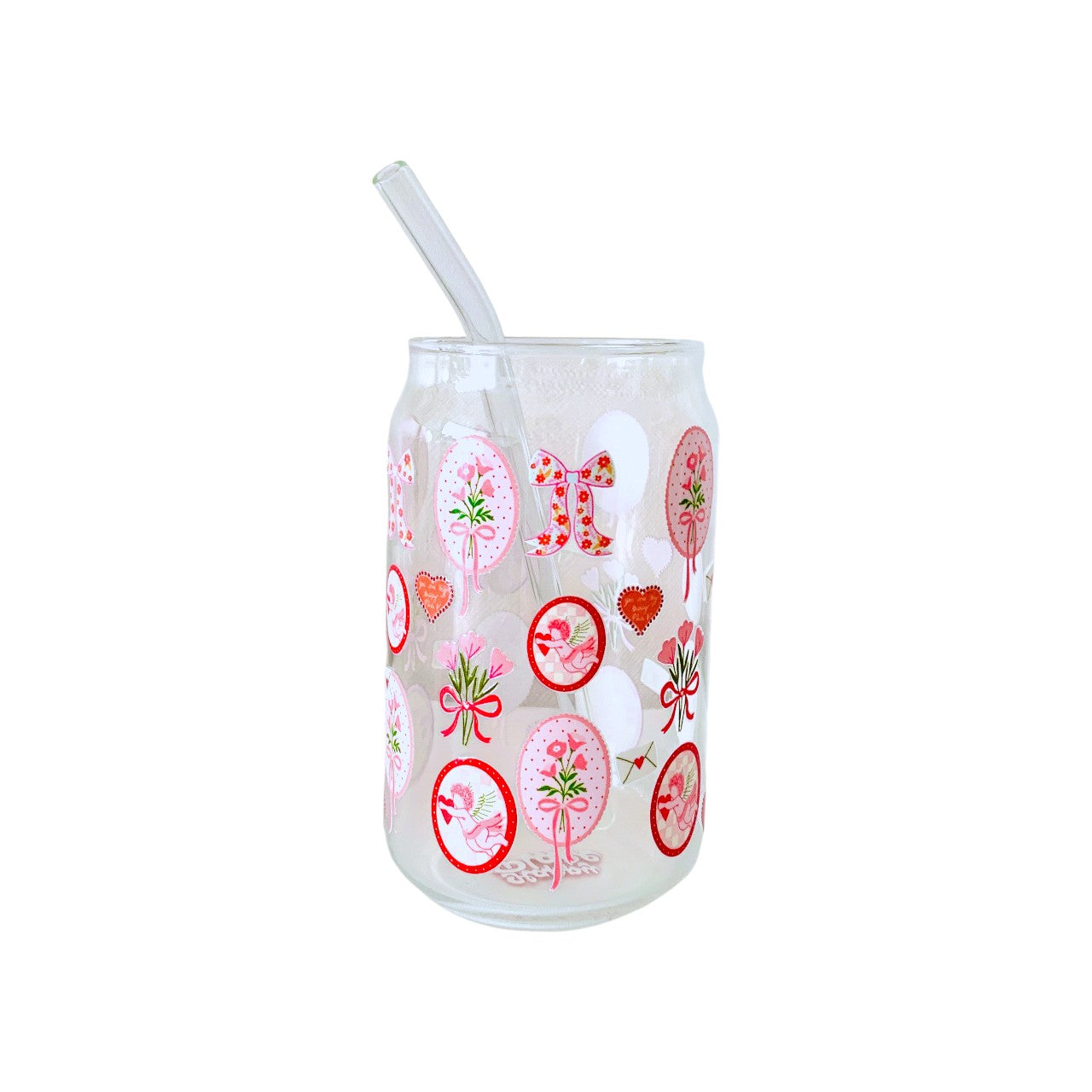 Vaso lata vidrio Cupido