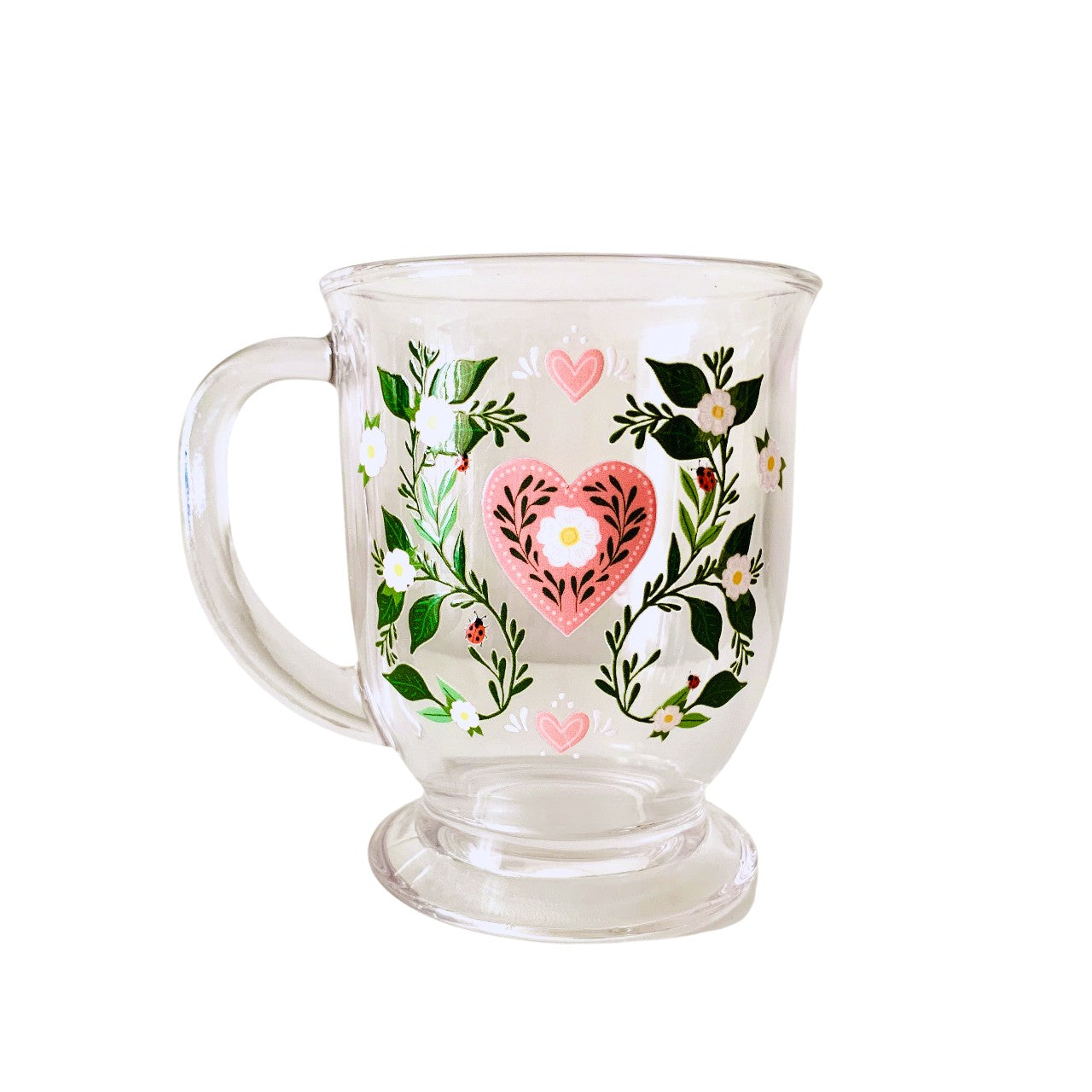 Tazón de vidrio Love