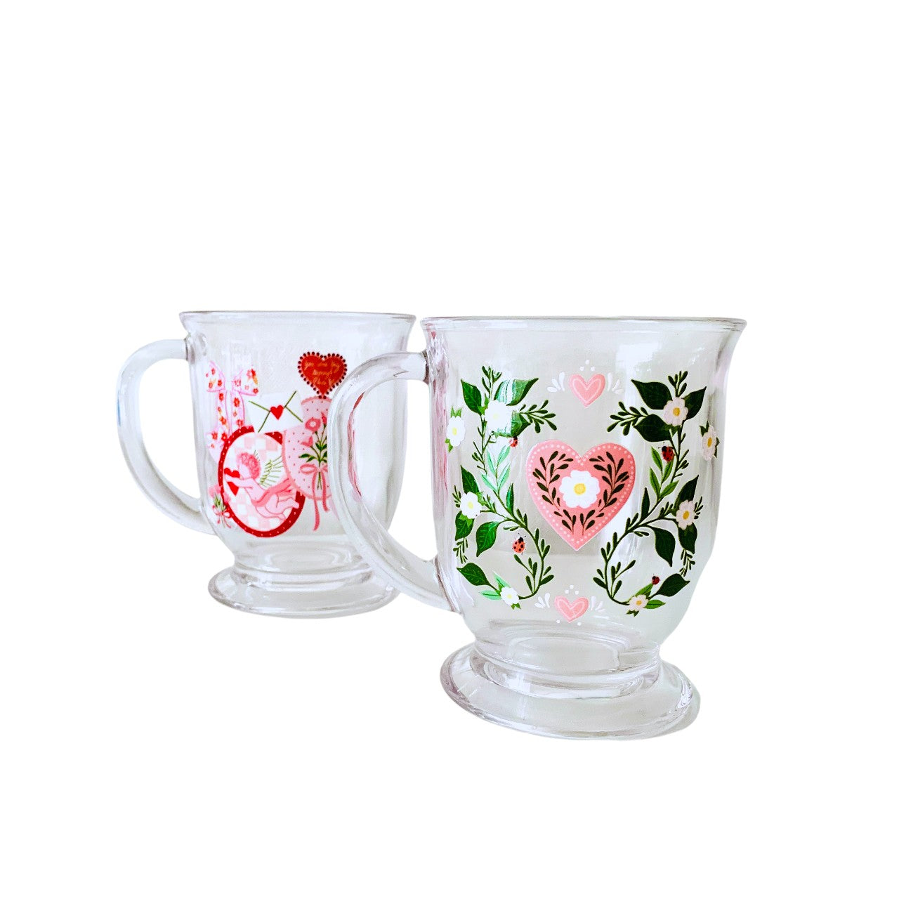 Tazón de vidrio Cupido