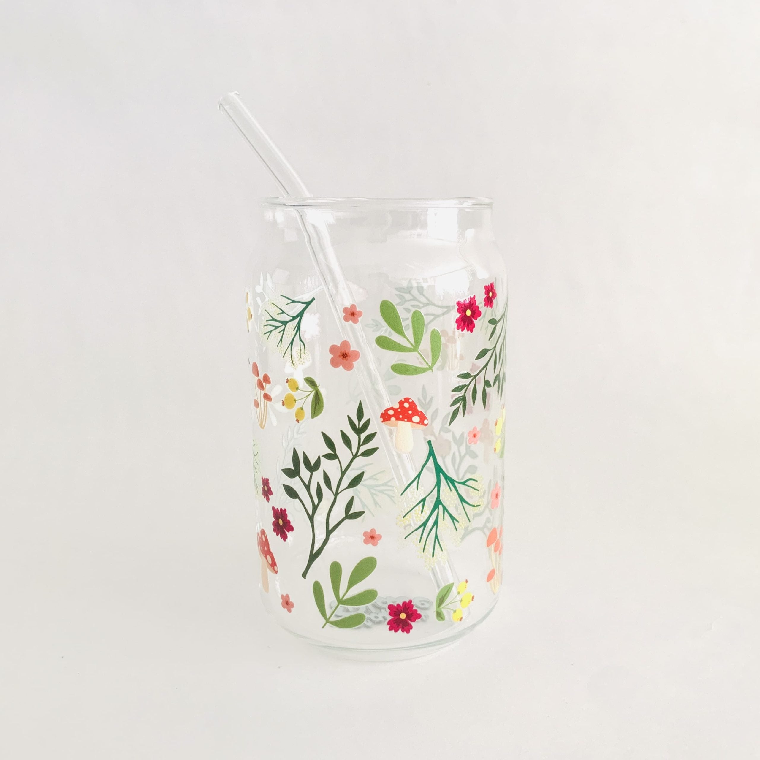 Vaso Lata vidrio Bosque